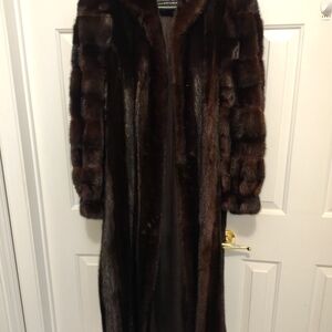 Gorgeous Full Length Christian Dior Mink Coat